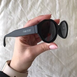 NWOT Nectar “Atypical” Matte Black Sunnies